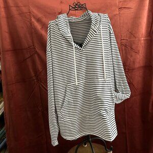 Striped sweatshirt  comfy and casual